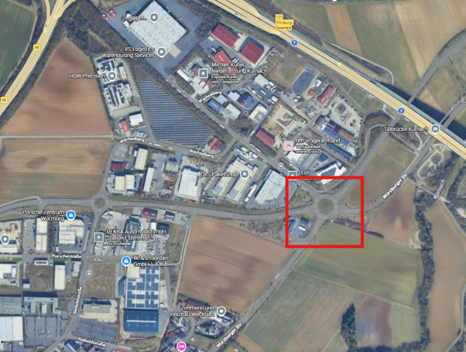 Bild Vollsperrung Kreisel