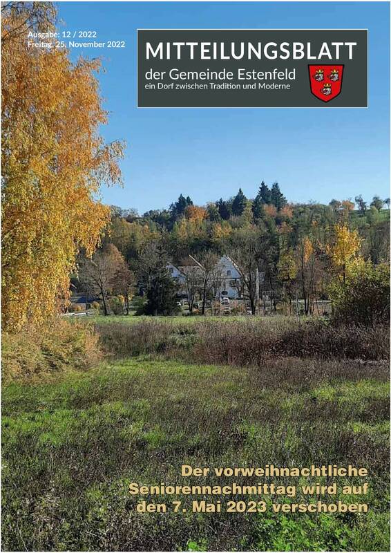 Mitteilungsblatt Estenfeld